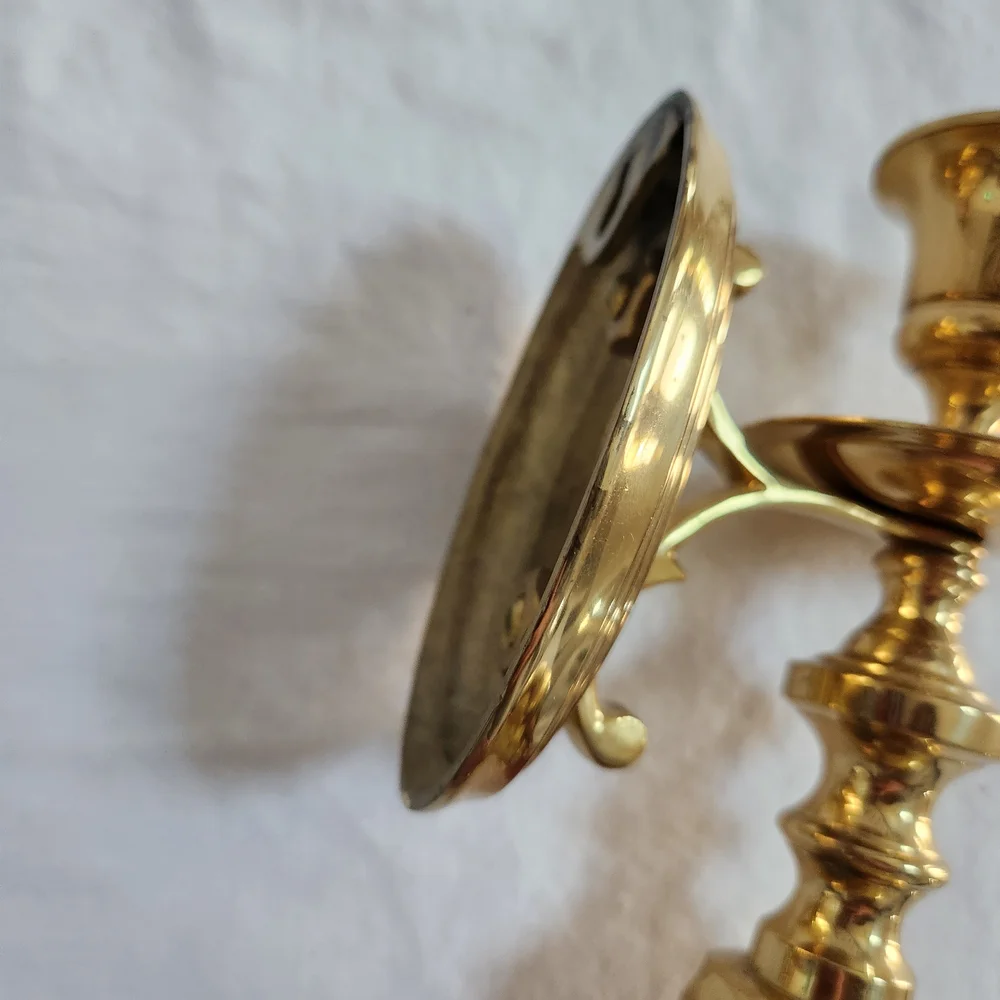 Brass Wall Candle Sconces